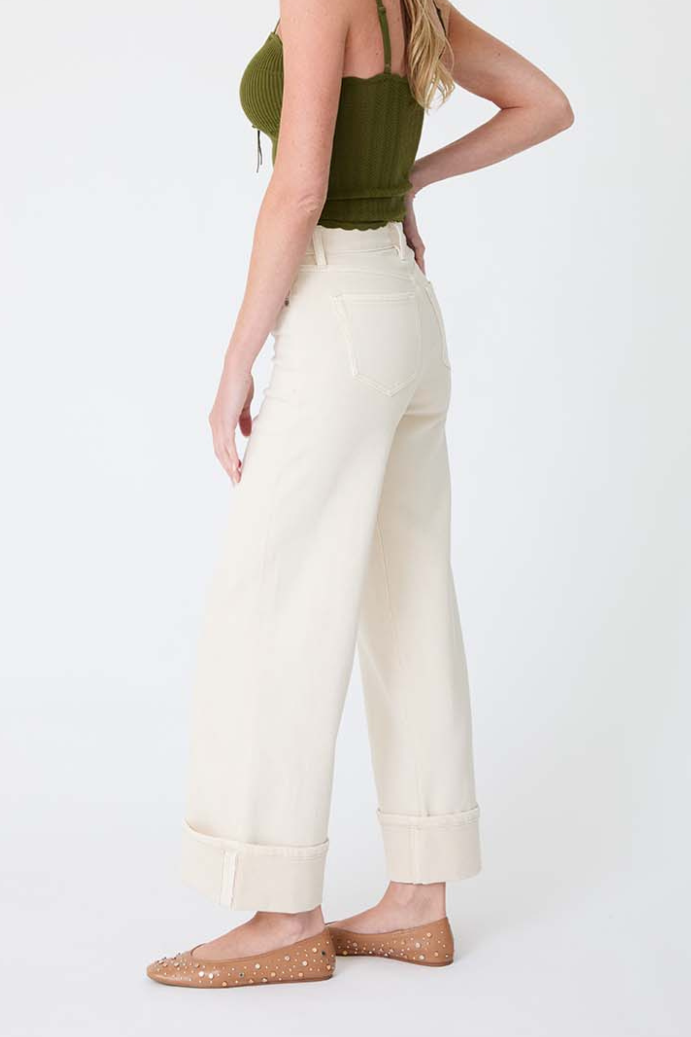 Selvedge Ecru Wide Cuff