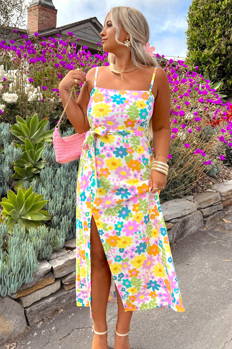 Amalfi Coast Petal Pop Dress