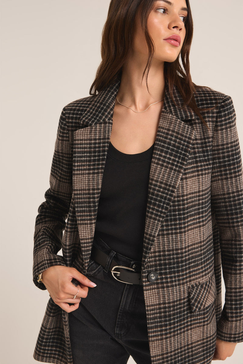 Kingston Plaid Blazer