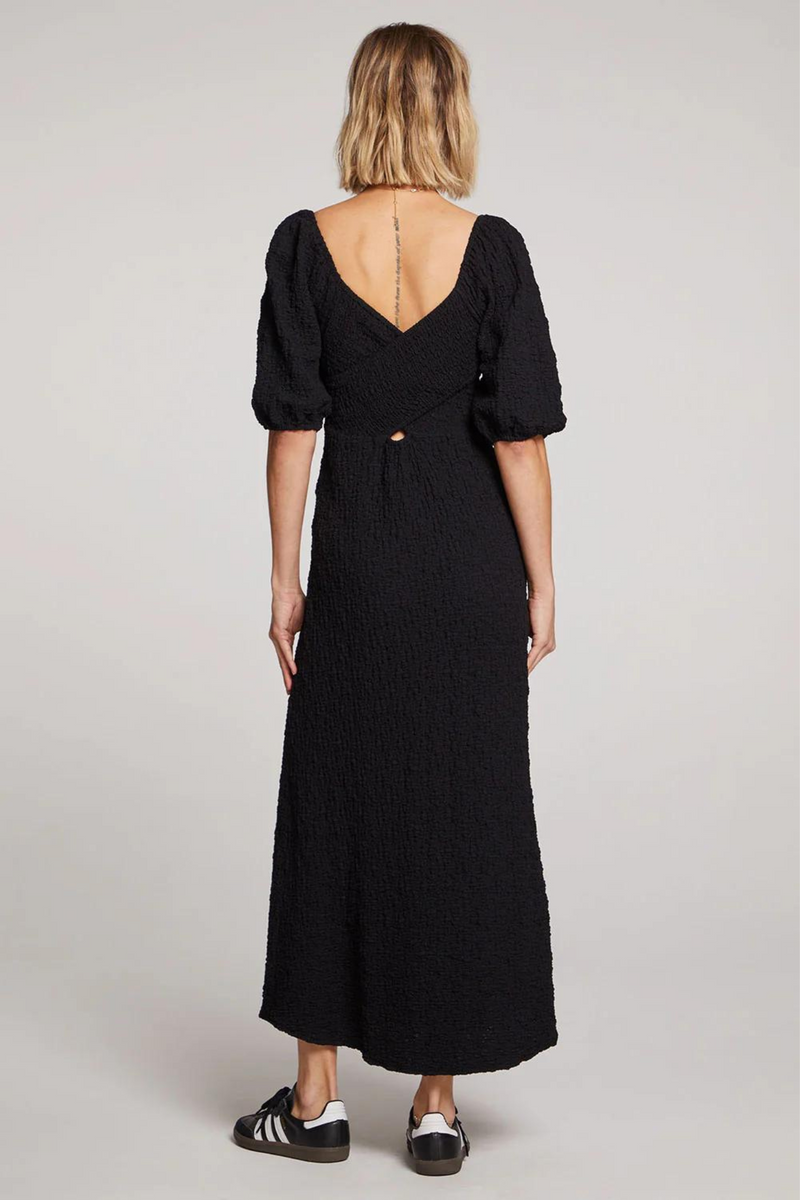 Fullmer Black Midi Dress