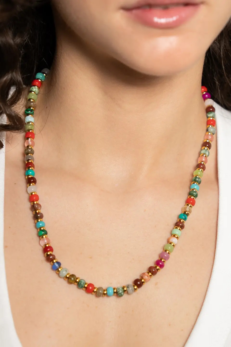 Gemstone Glow Necklace
