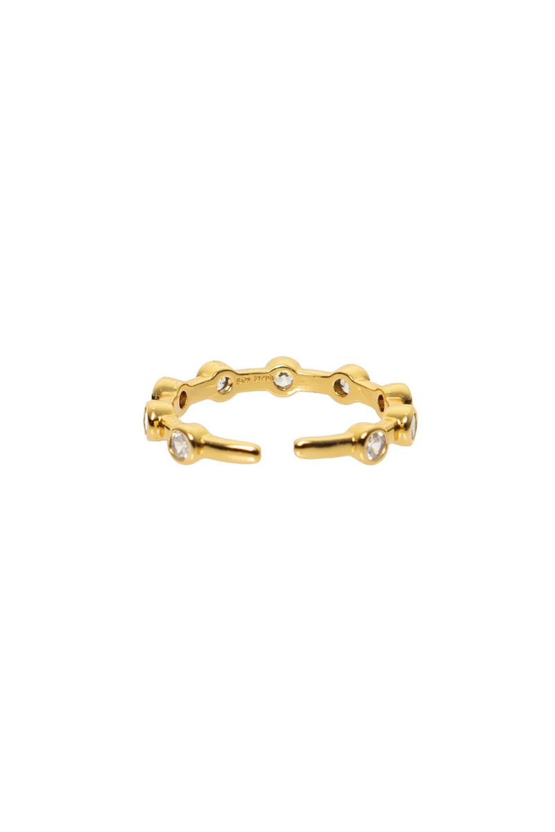 Crystal Crown Ring