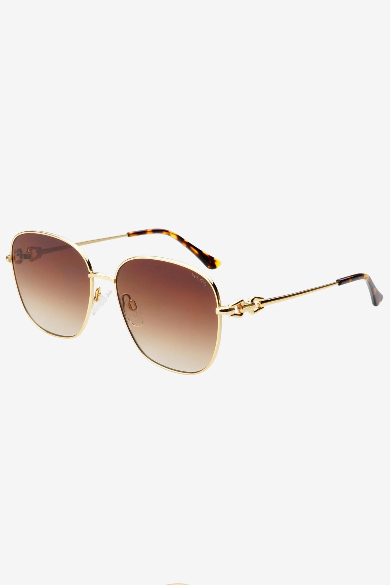 Lea Gold/Brown Sunglasses