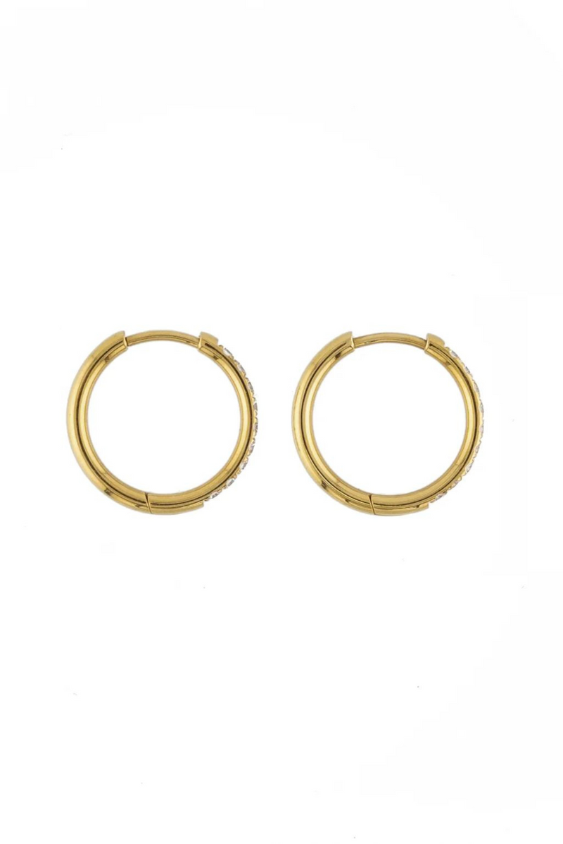 Diamond 18mm Hoops