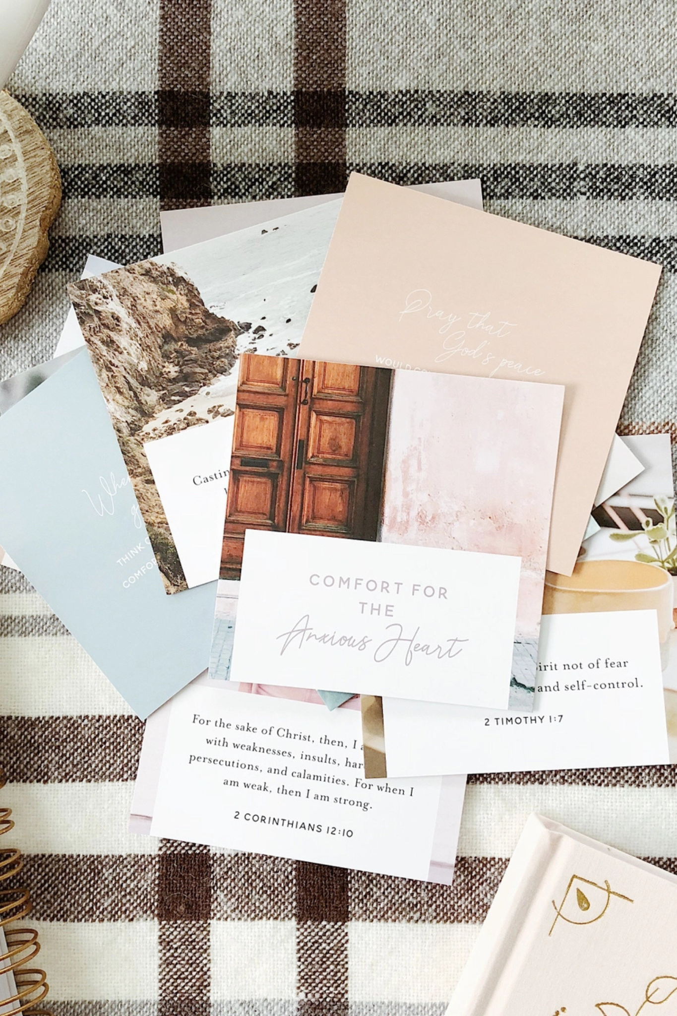 Comfort for the Anxious Heart Verse Cards