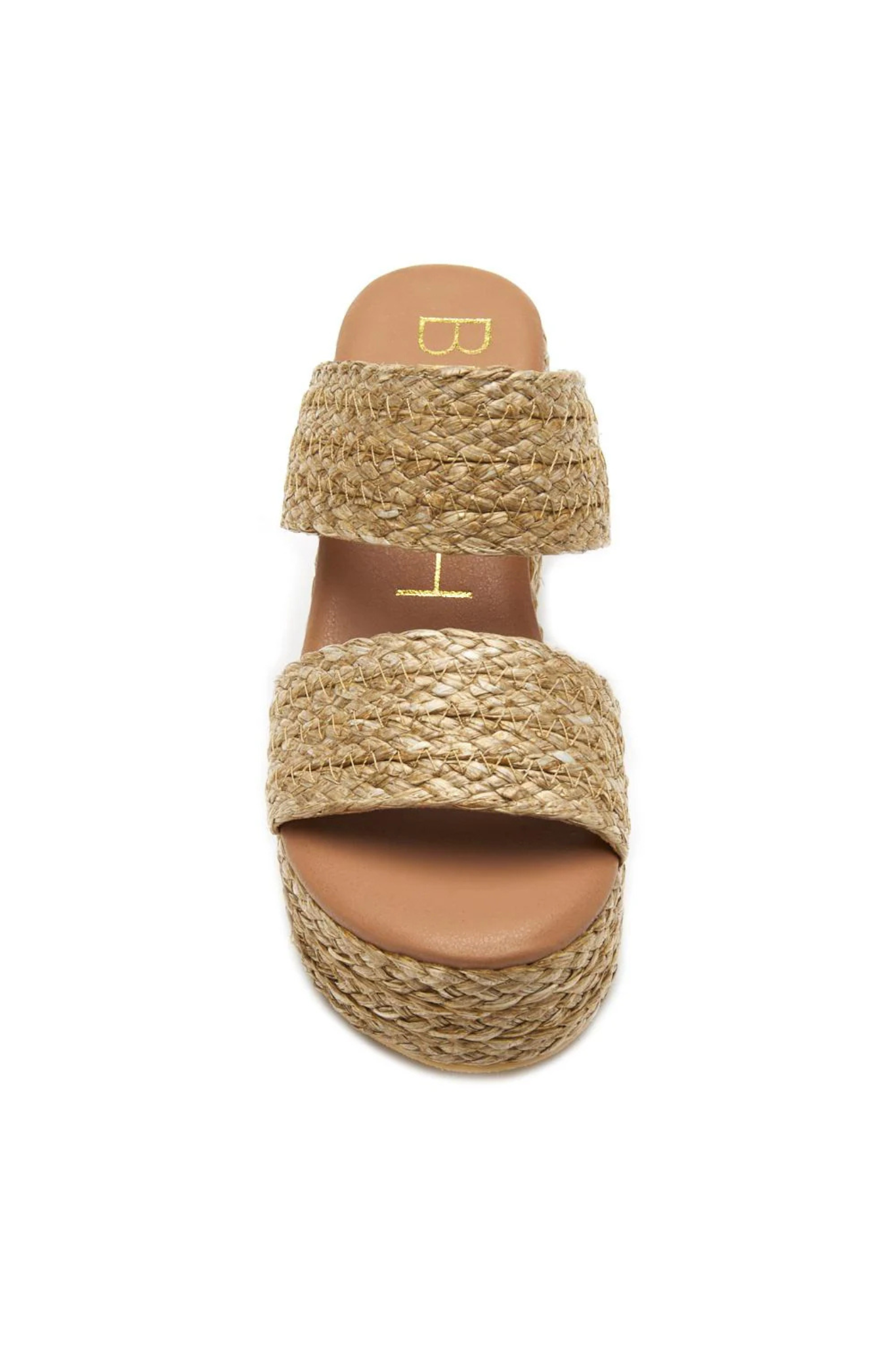 Ocean Ave Raffia Platform Sandal