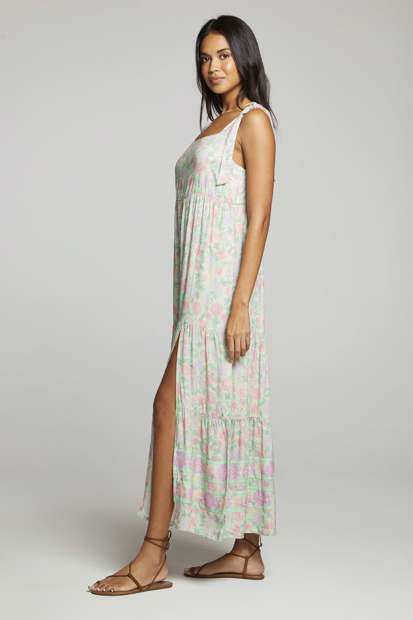 Hanna Key Lime Maxi Dress