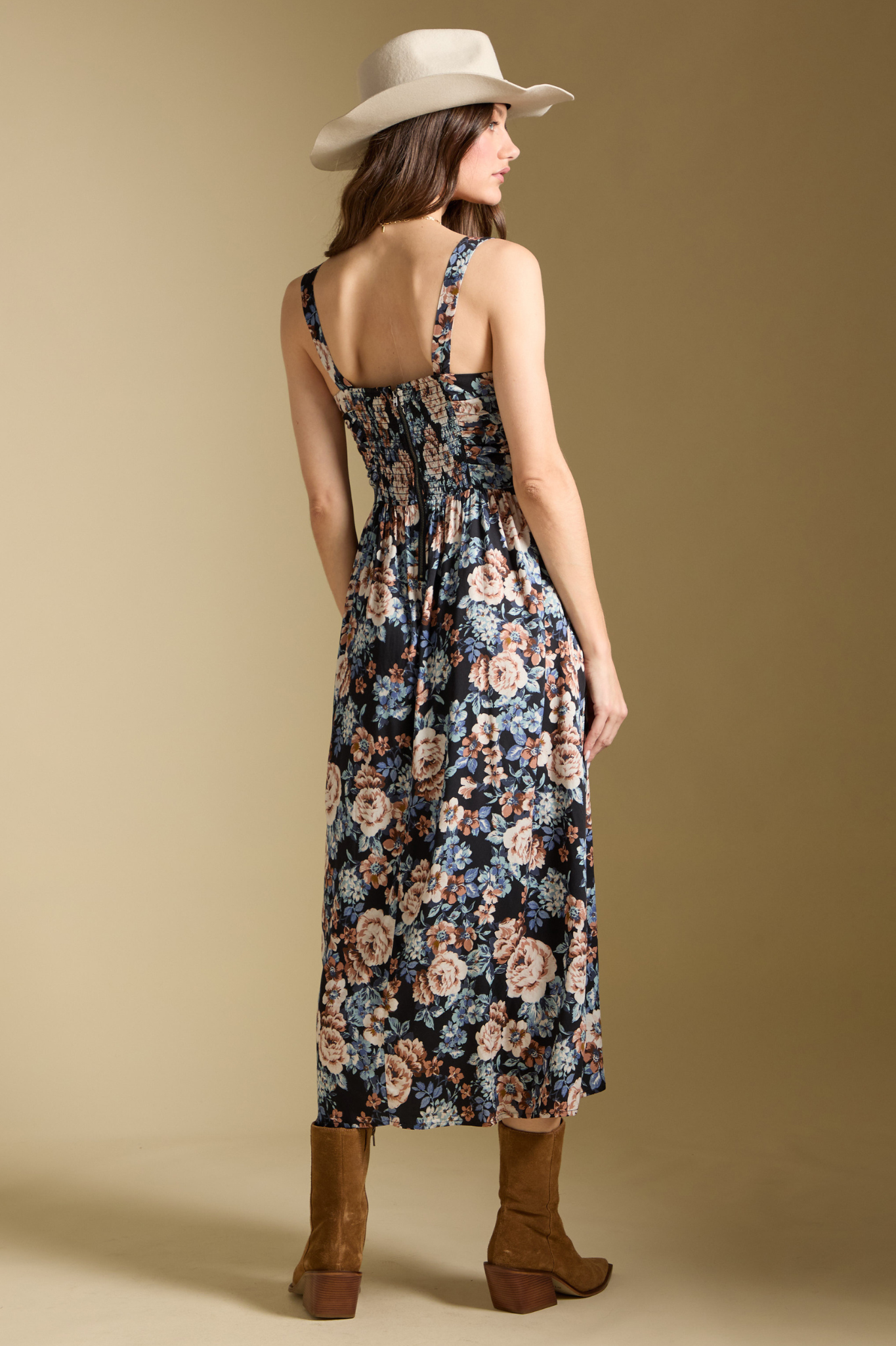 Novi Floral Midi Dress