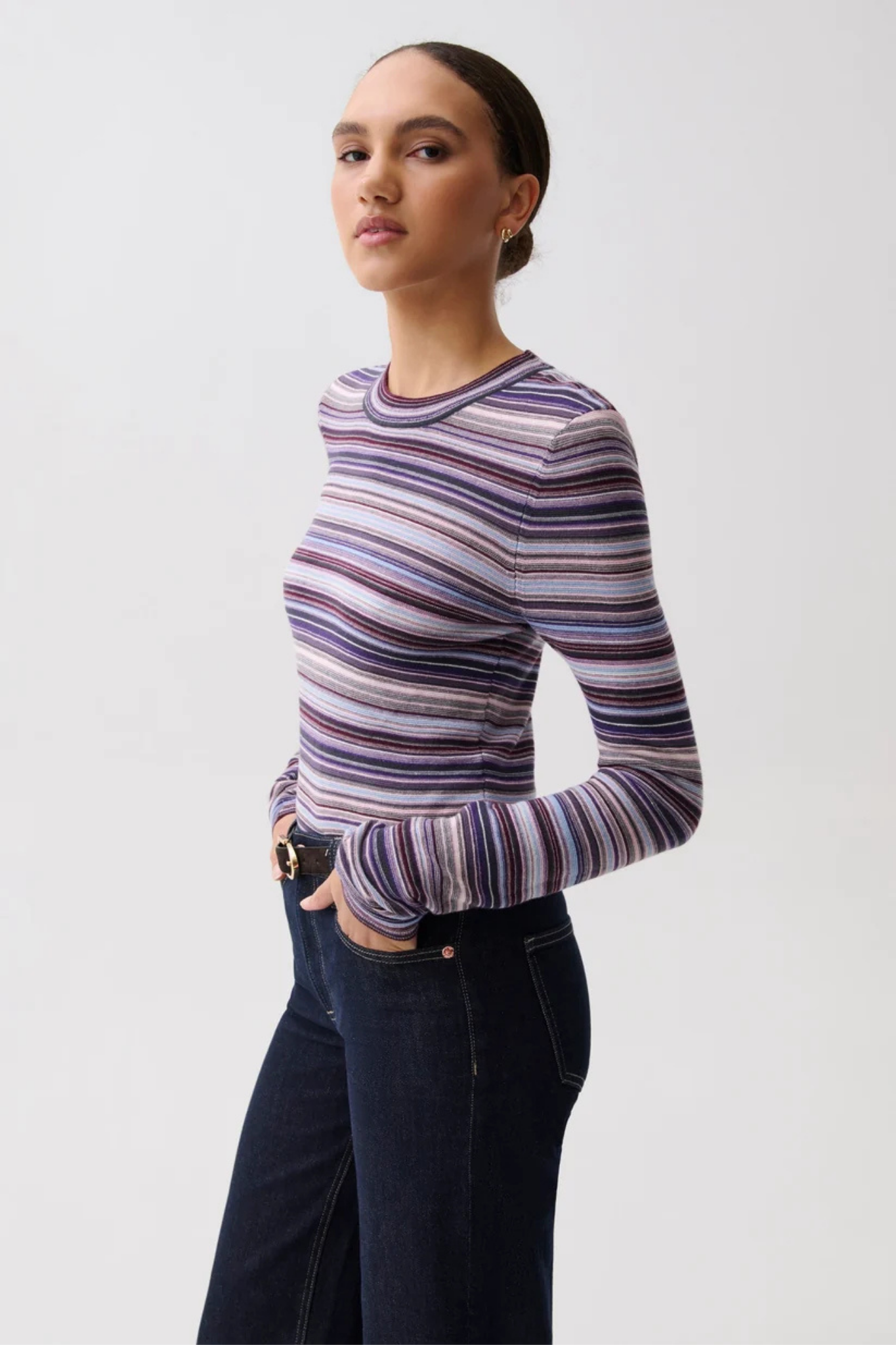 Madison Lovina Stripe Top