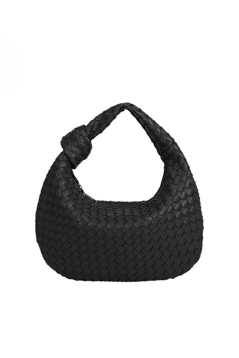Drew Black Top Handle Bag