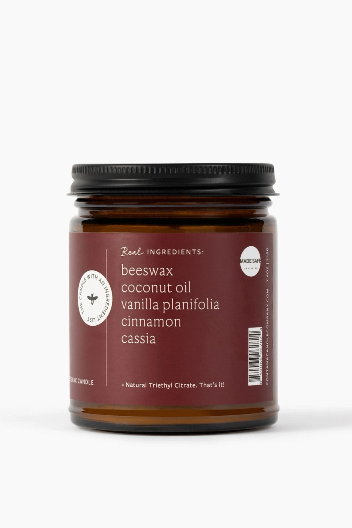 Warm Flannel Candle Jar