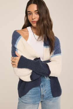 Jones Stripe Cardigan