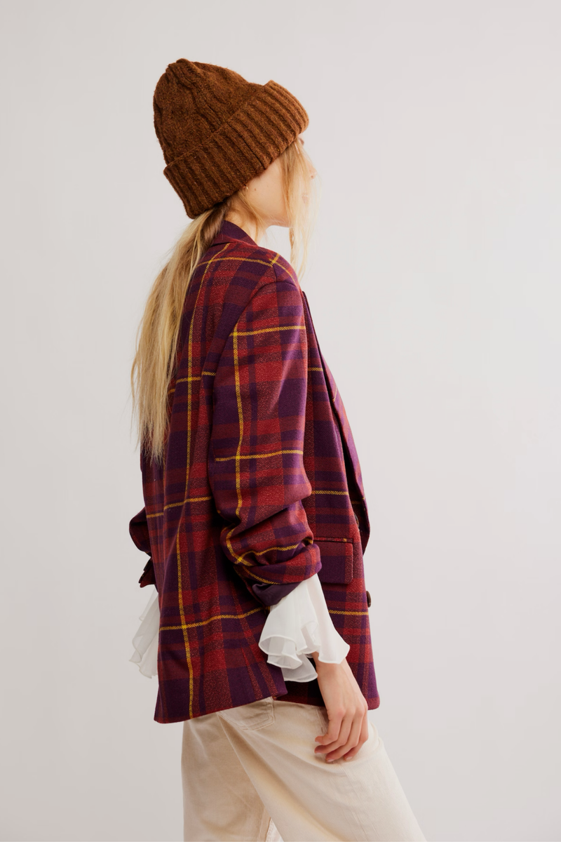 Dean Plum Blazer