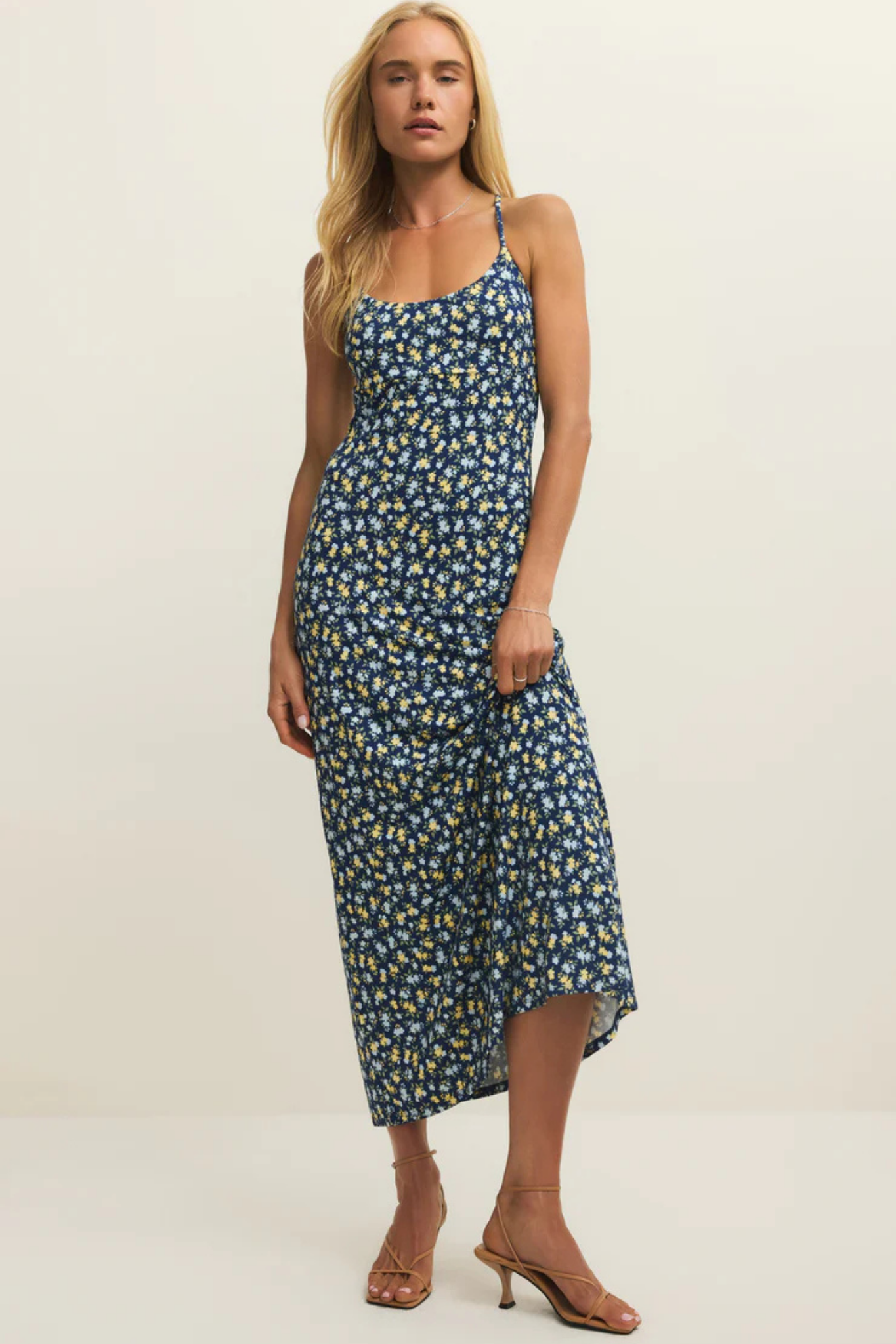 Chiara Eclipse Ditsy Midi Dress