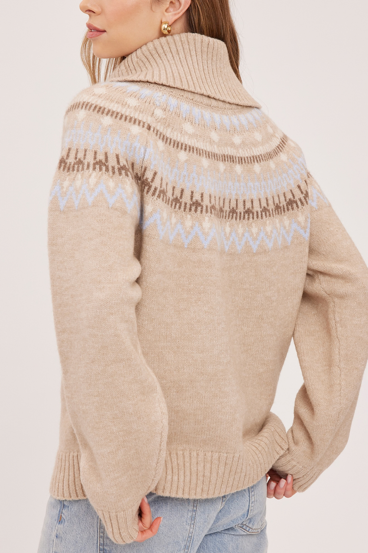 Freya Heather Biscotti Sweater