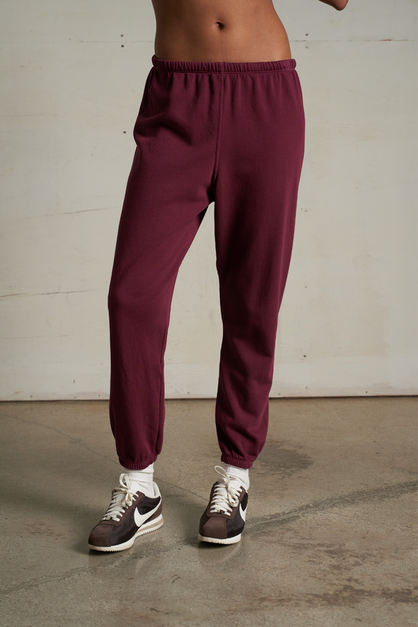 Johnny Dark Burgundy Sweatpant