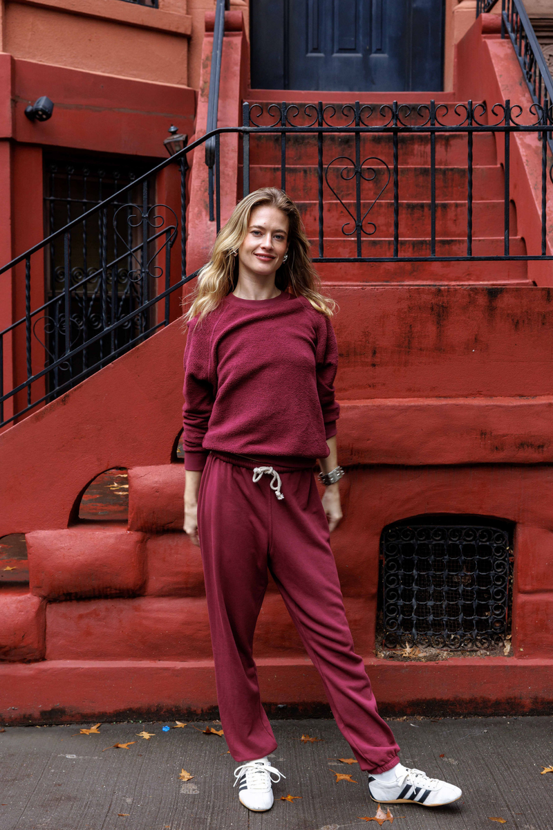 Johnny Dark Burgundy Sweatpant