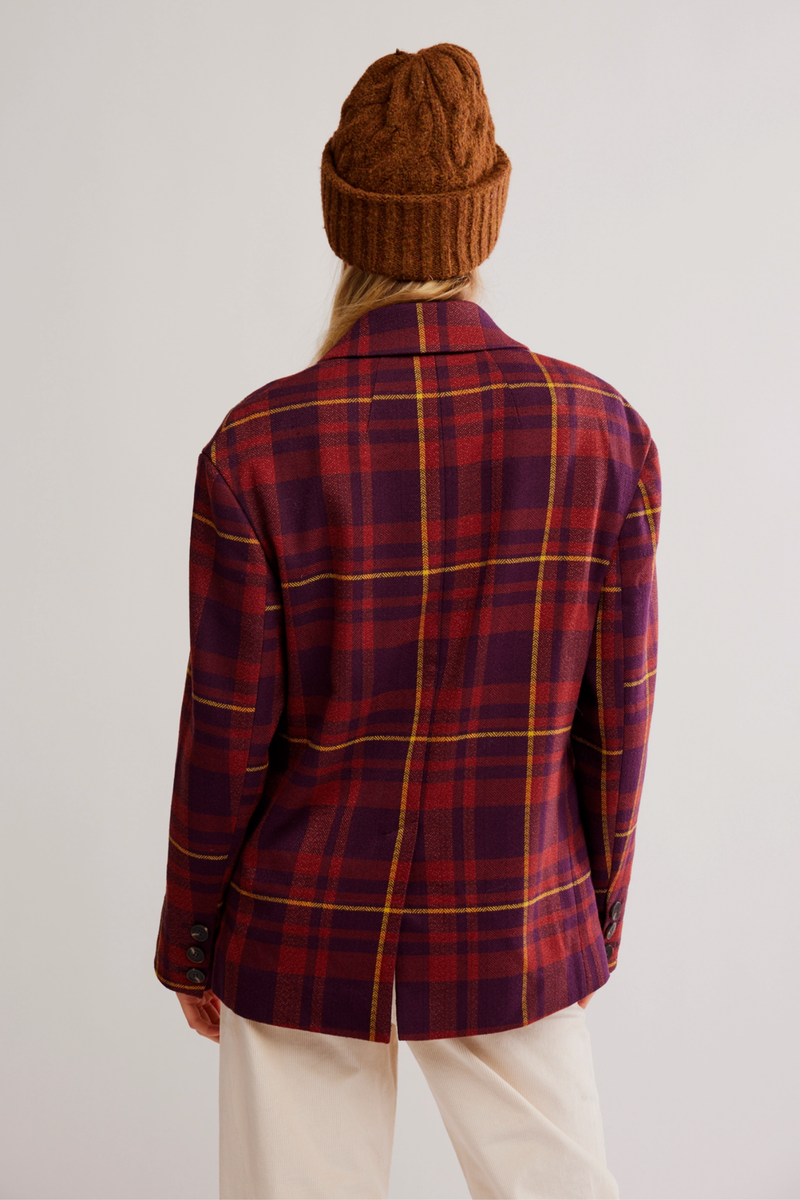 Dean Plum Blazer