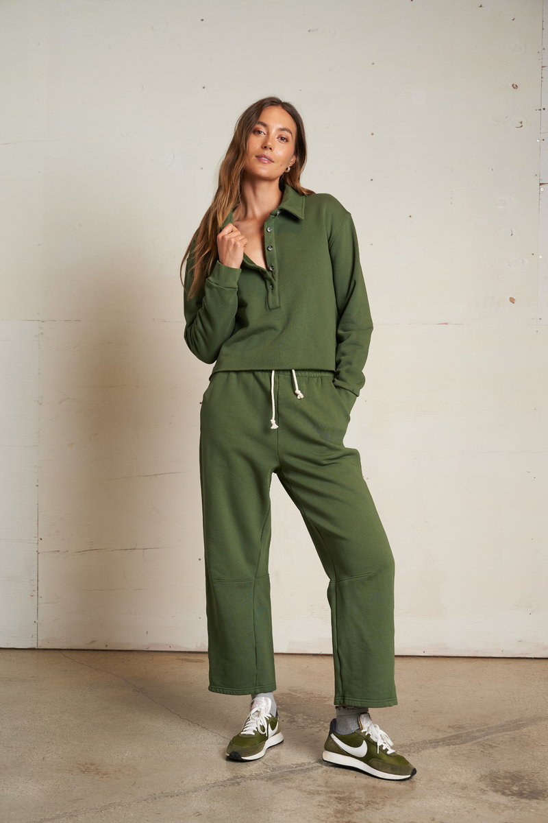 Vinny Fern Green Pullover