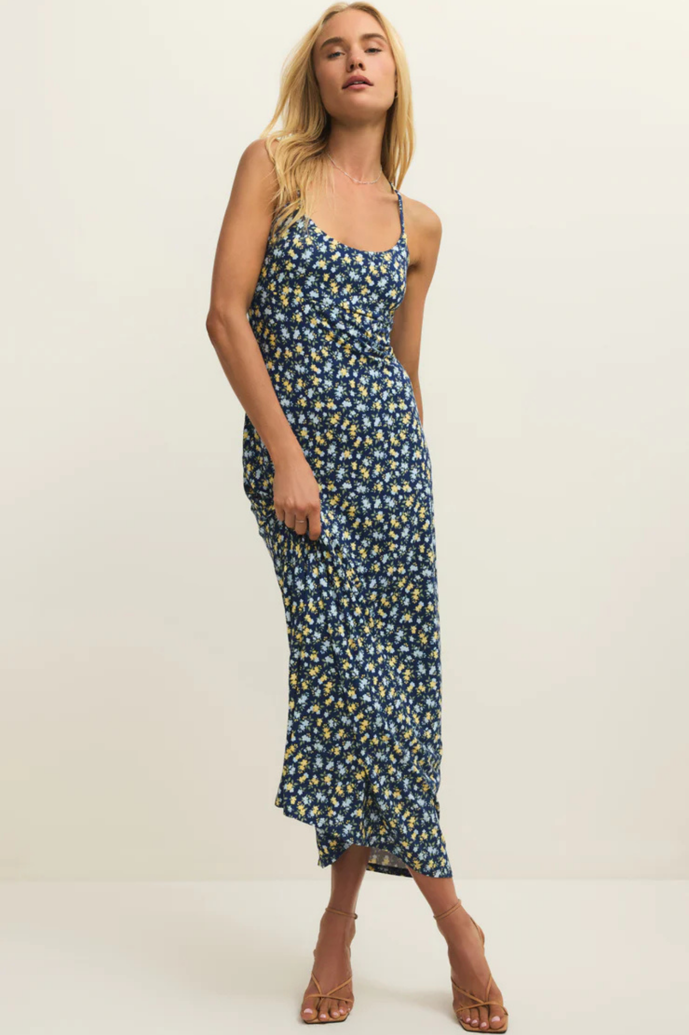 Chiara Eclipse Ditsy Midi Dress