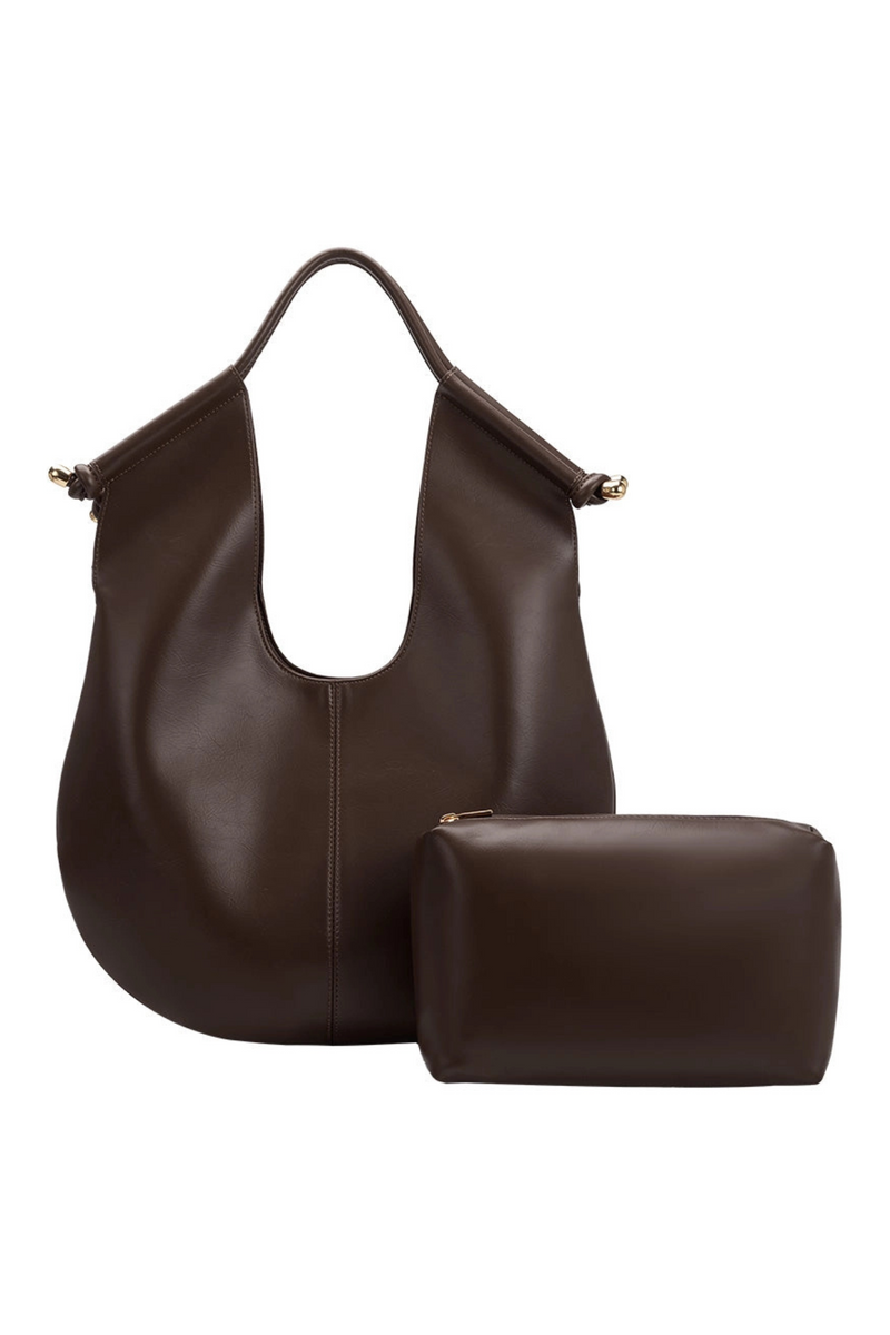 Tracy Espresso Shoulder Bag