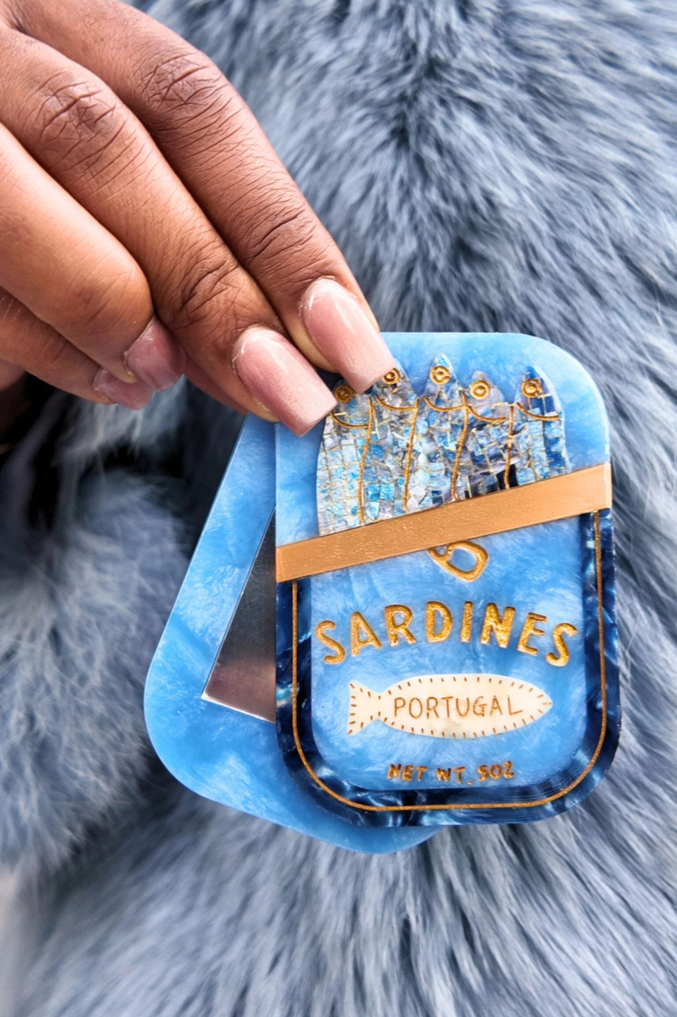 Sardines Compact Mirror