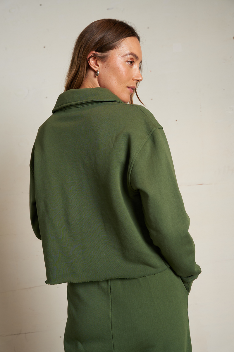 Vinny Fern Green Pullover