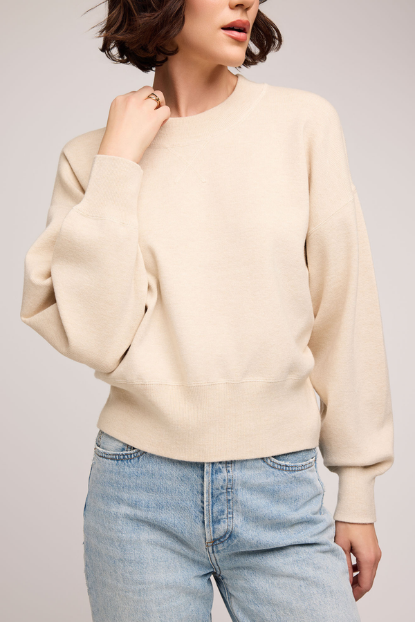 Alfie Heather Oat Pullover