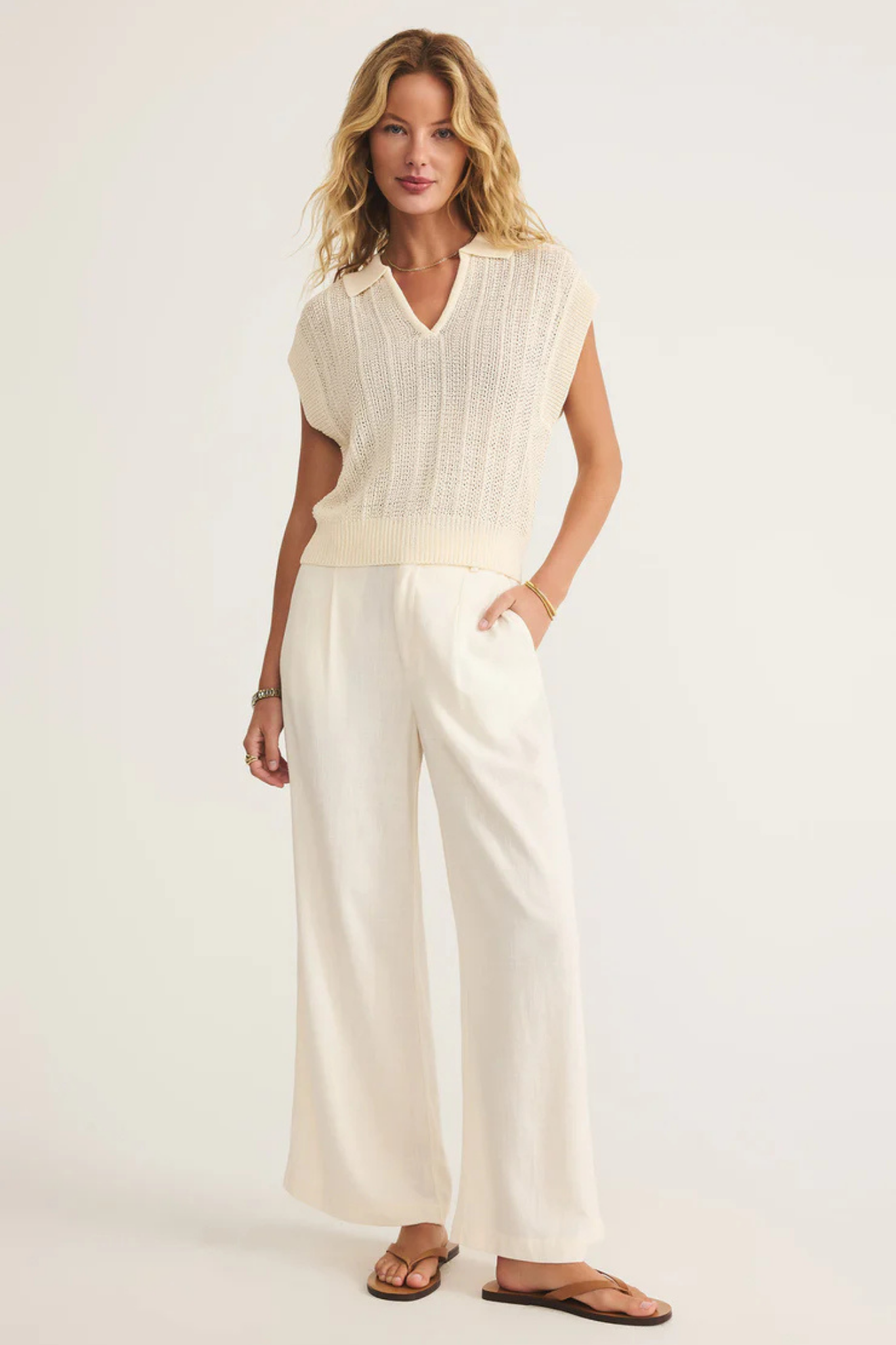 Lauden Sea Salt Polo Top