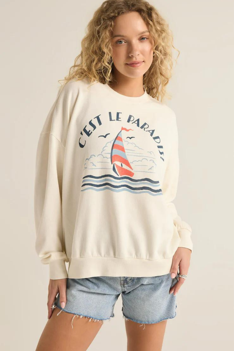 Le Paradis Sunday Sweatshirt