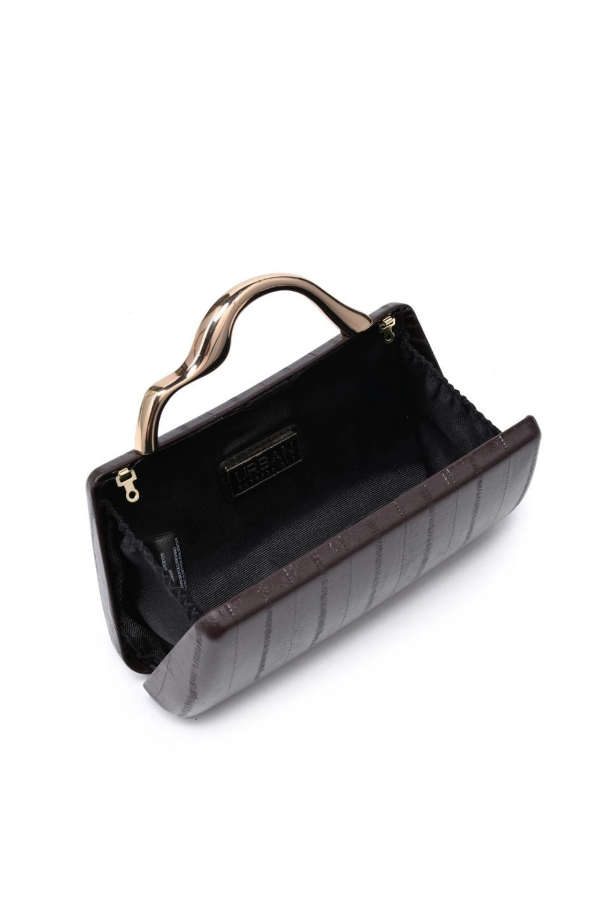 Nichelle Espresso Clutch