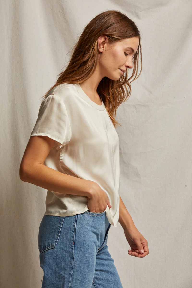 Delphine Sugar Satin Tee