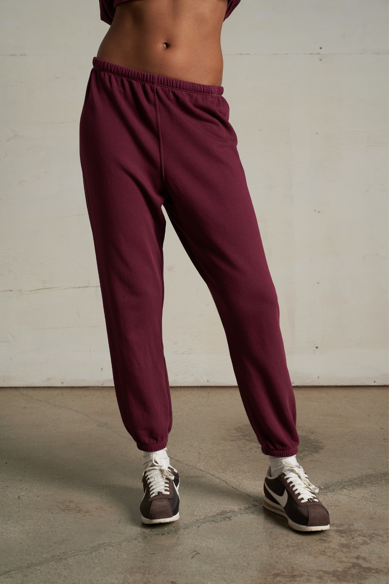 Johnny Dark Burgundy Sweatpant
