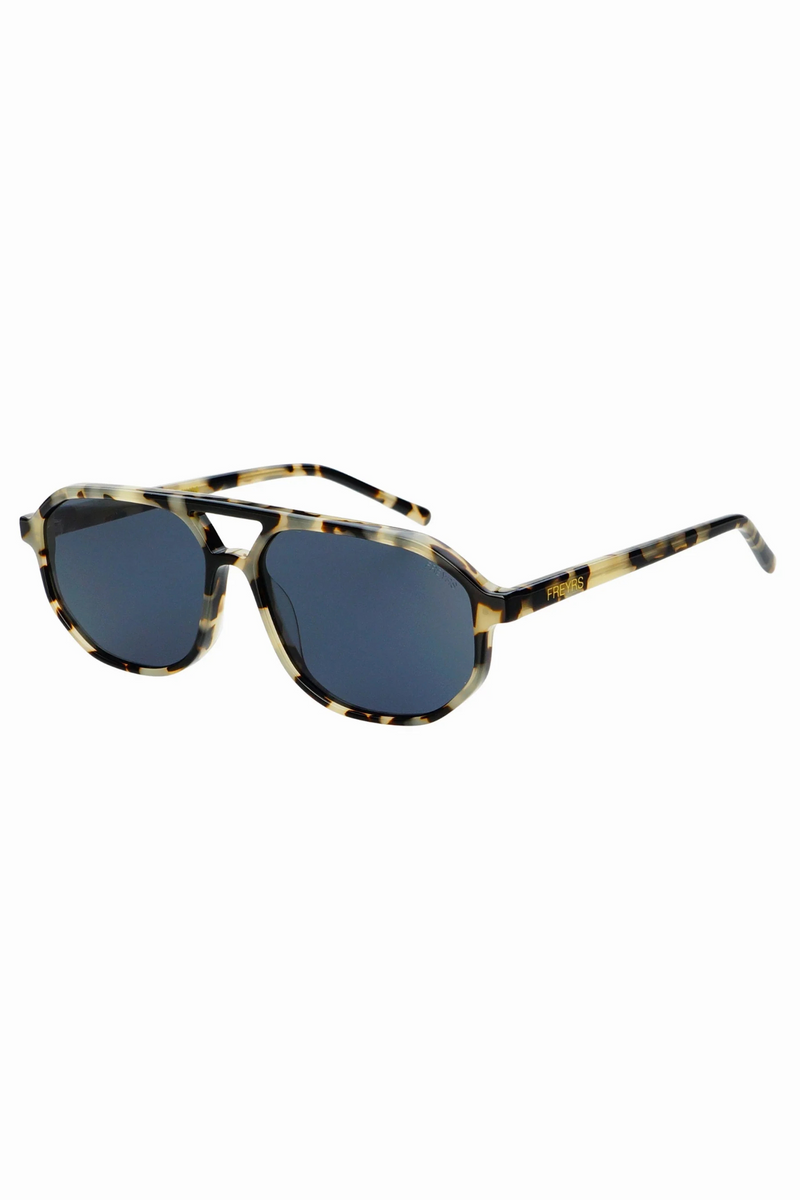 Fenix Gray Tortoise Acetate Aviator Sunglasses