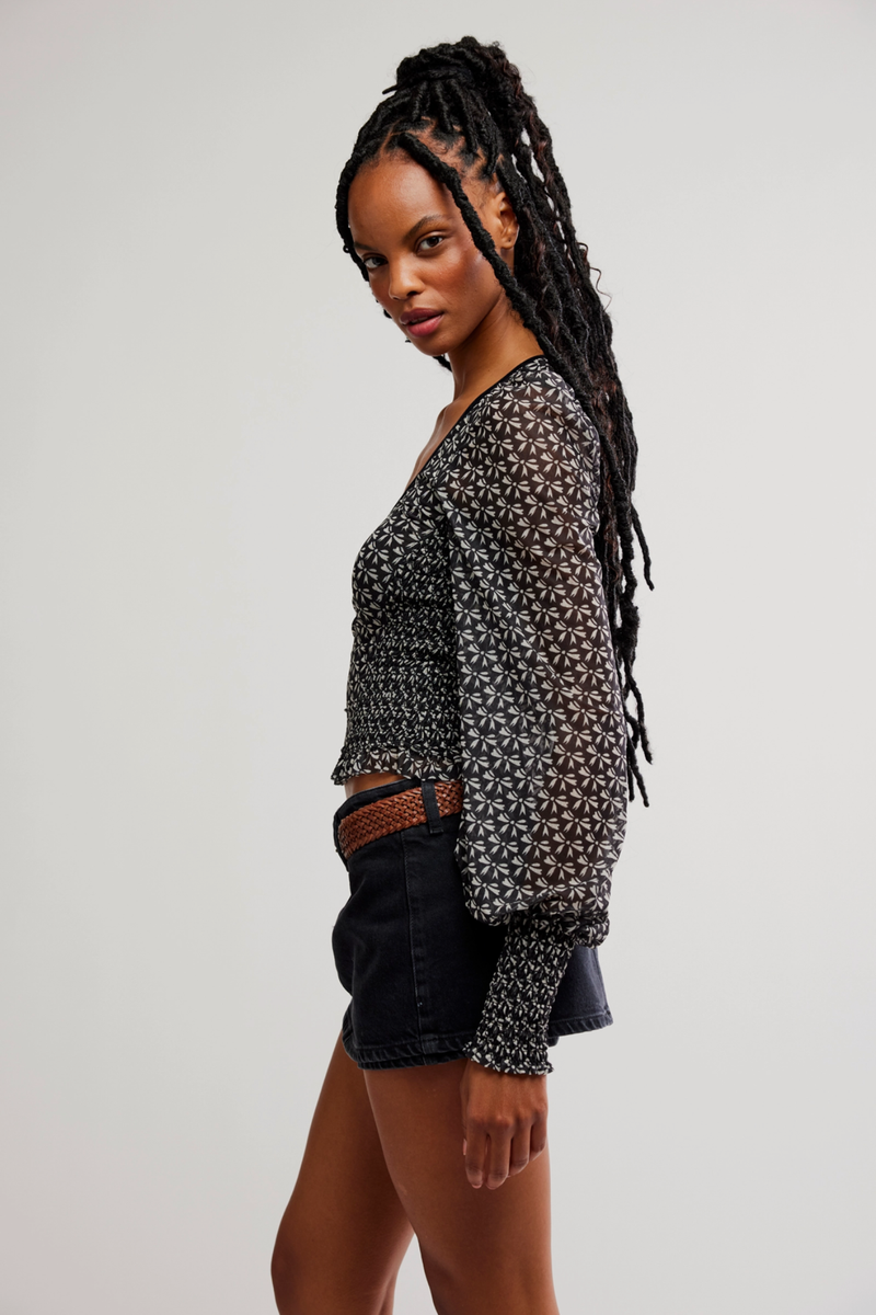 Dottie Mesh Top