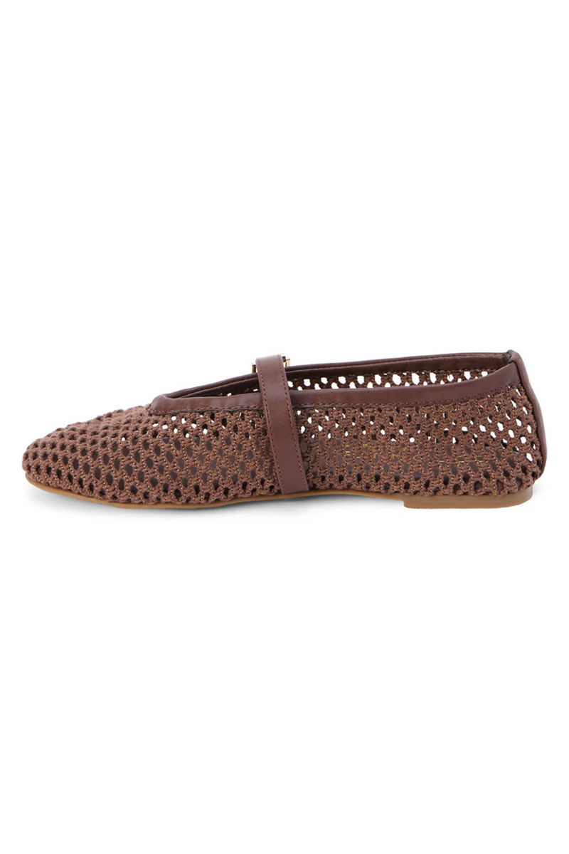 Nolita Chocolate Ballet Flat