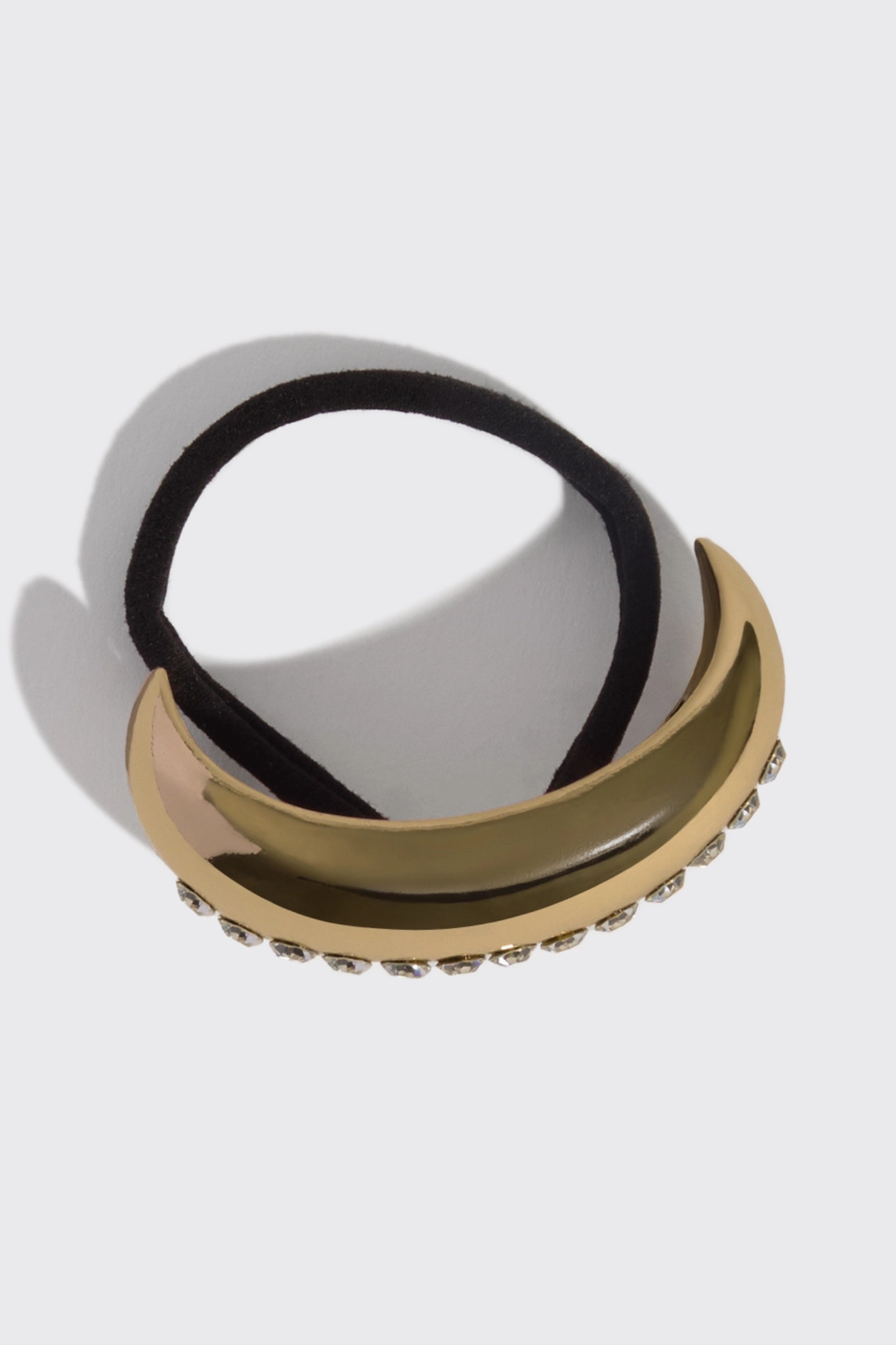 Metal Rhinestone Cloud Cuff