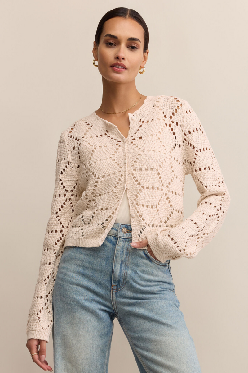 Rosalyn Crystal Cardigan