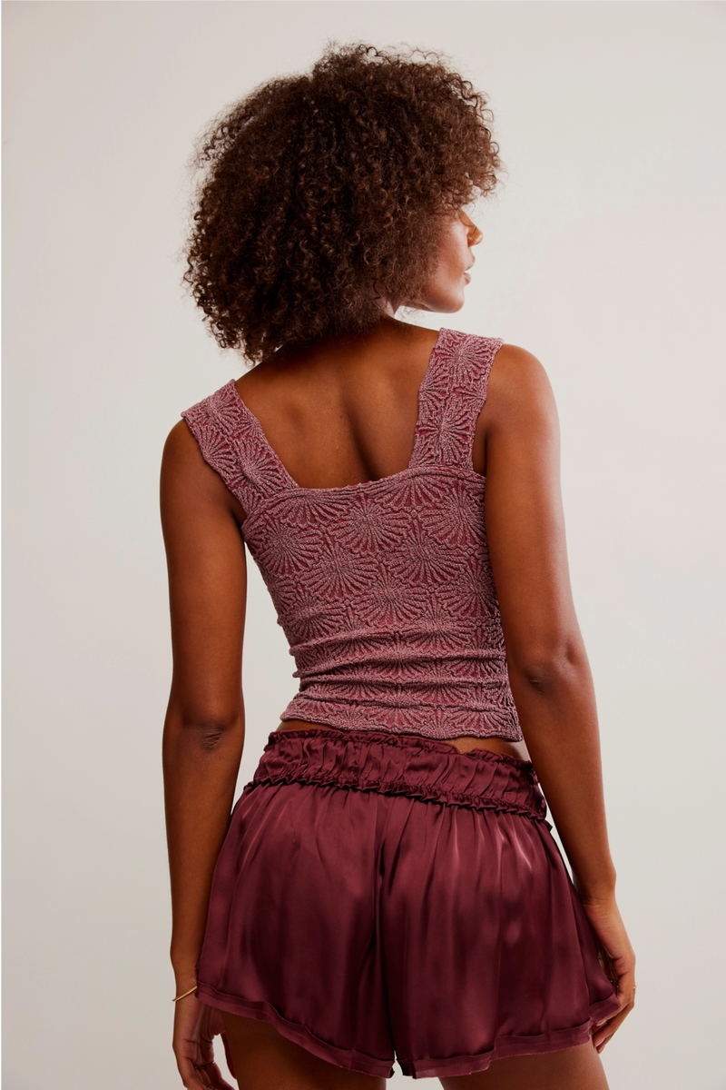 Love Letter Red Plum Cami