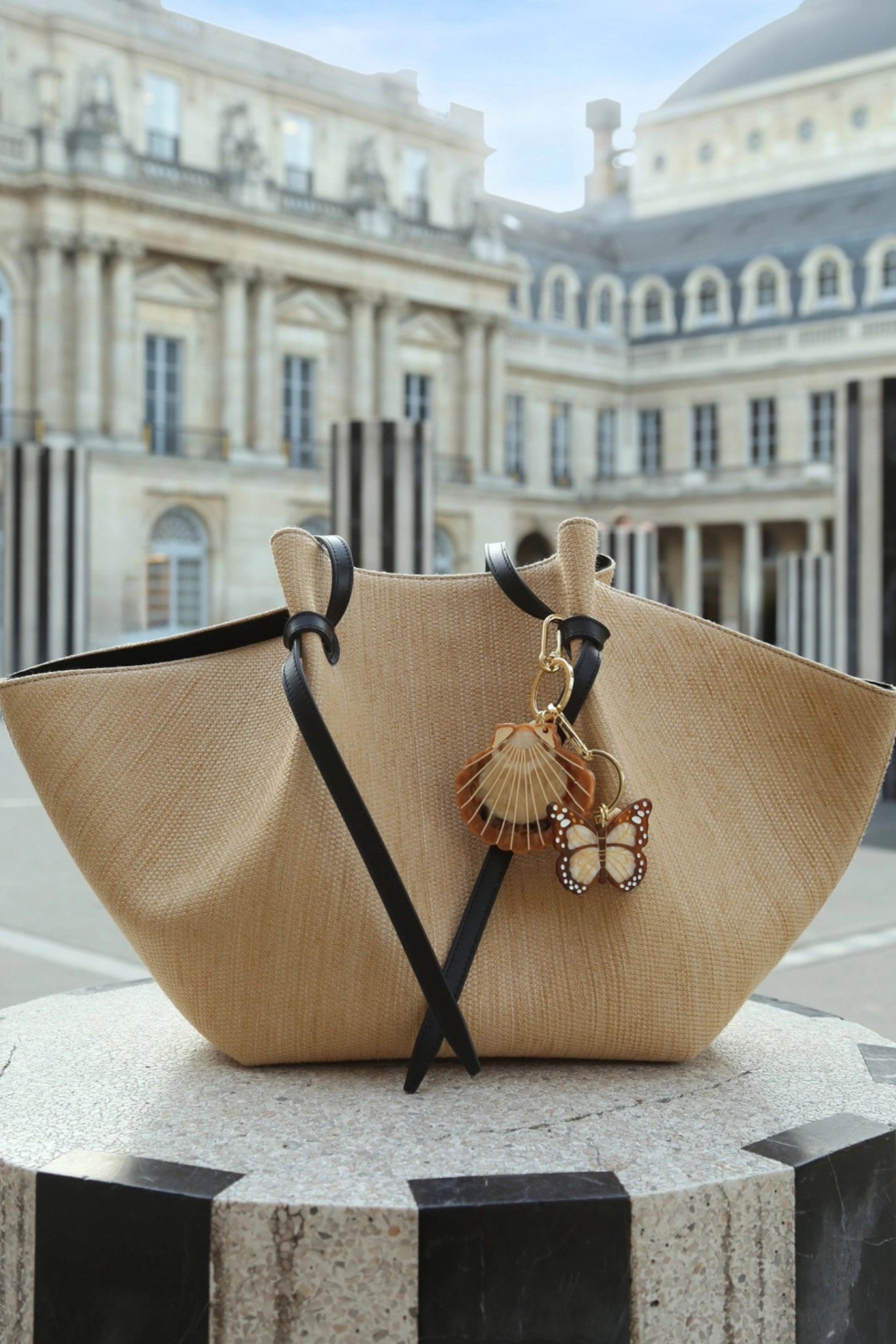 Sunset Seashell Bag Charm