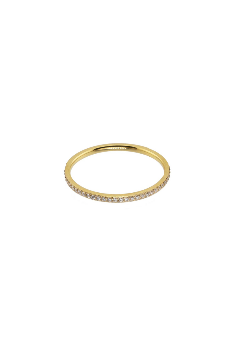 Dainty Diamond Band Ring