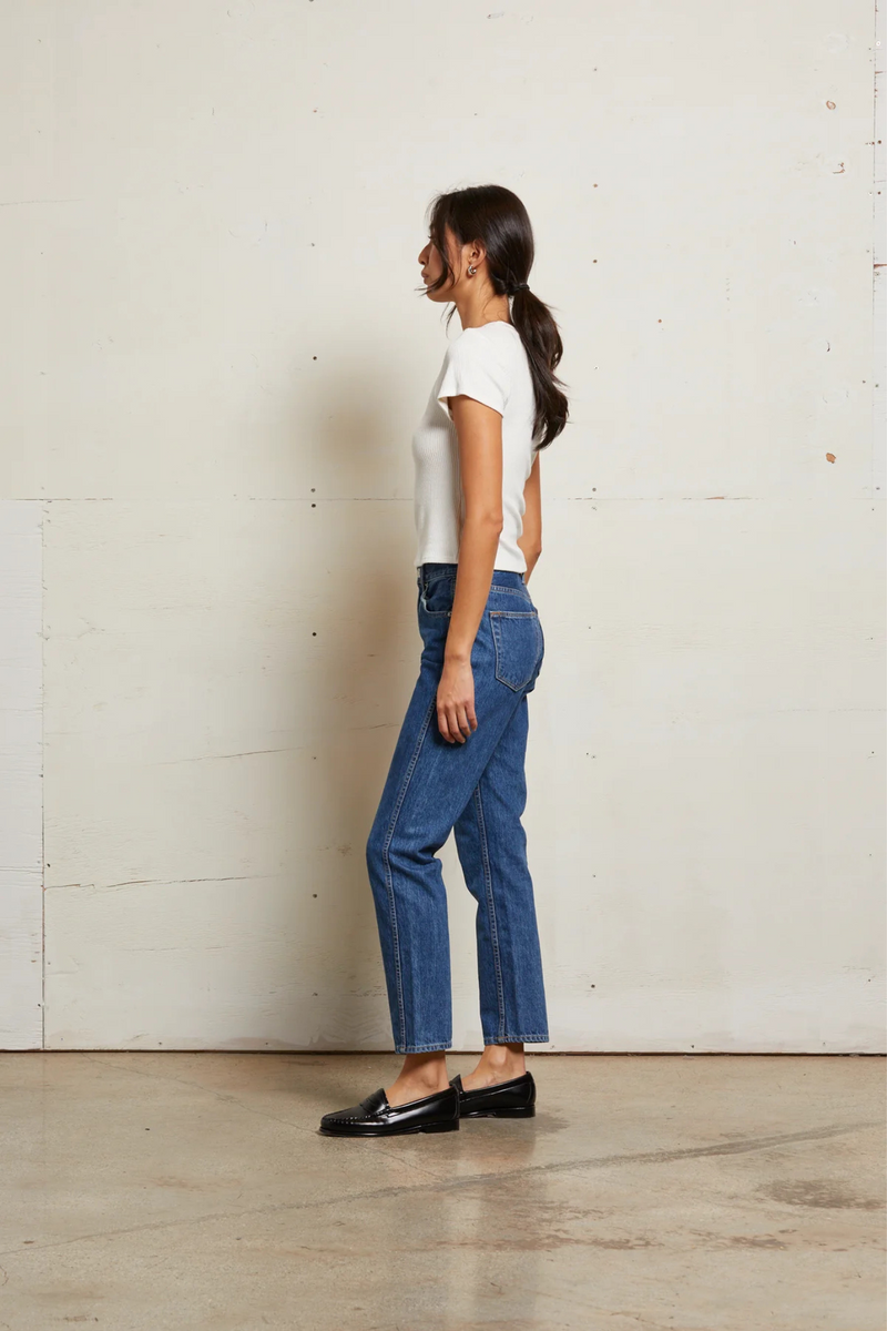 Gabby Sugar Sweater Rib Tee