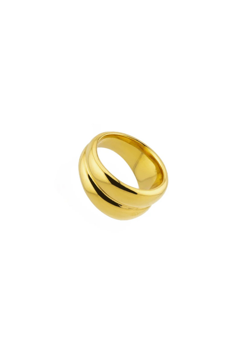 Gold Twin Ring