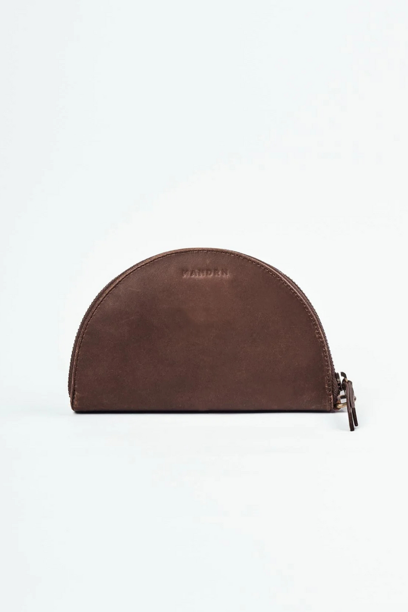 Wedge Wallet - Dark Saddle
