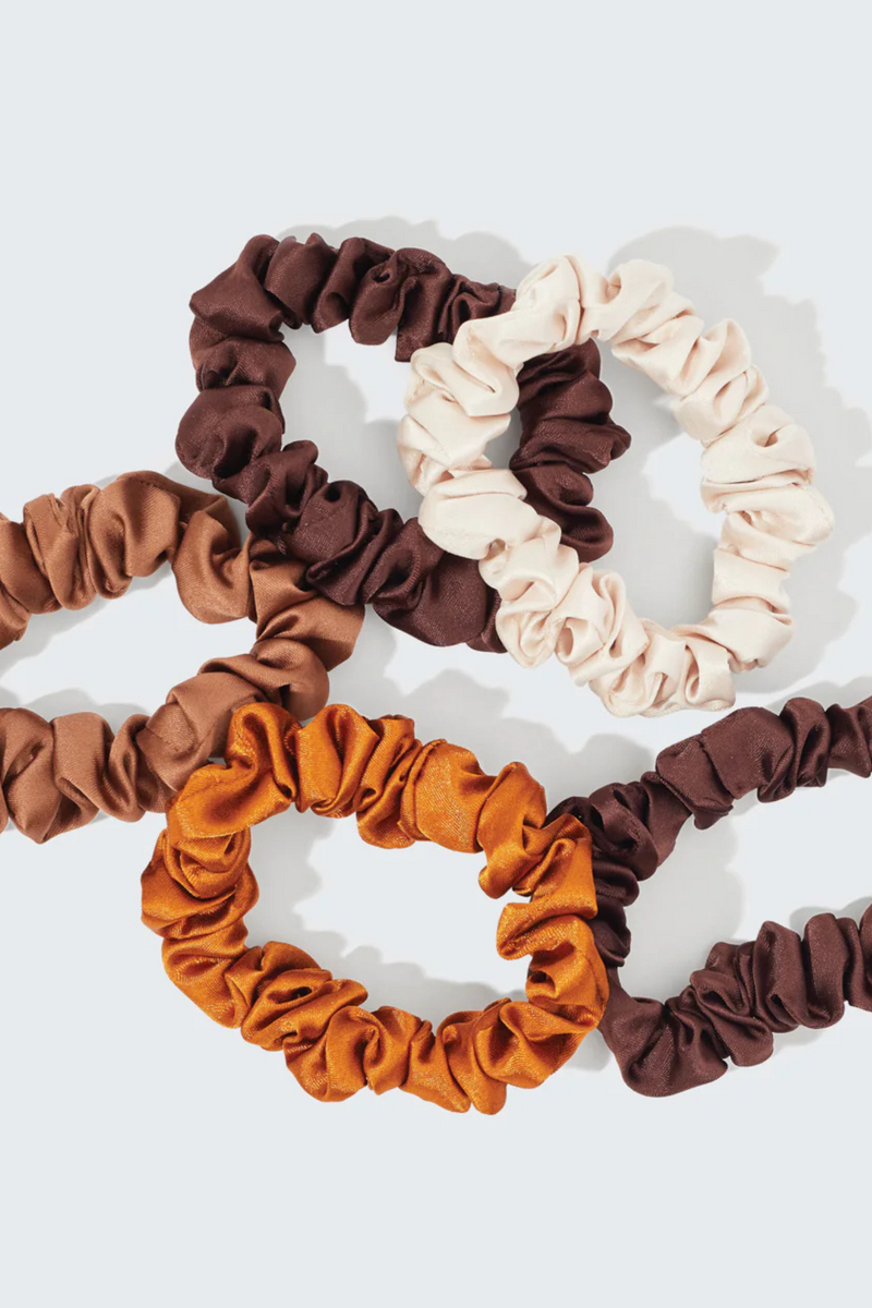 Sedona Petite Satin Scrunchies