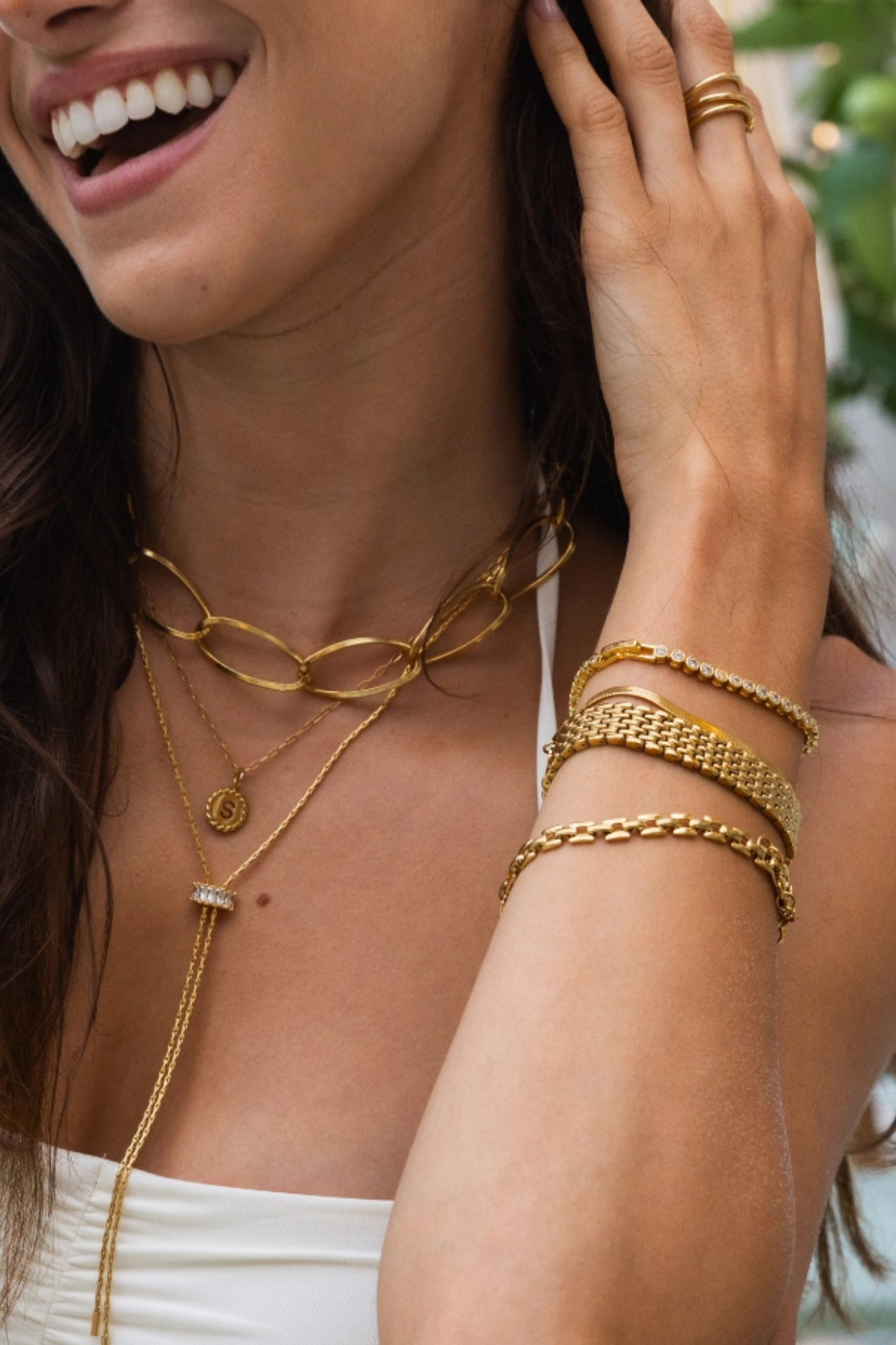 Chunky Gold Bracelet
