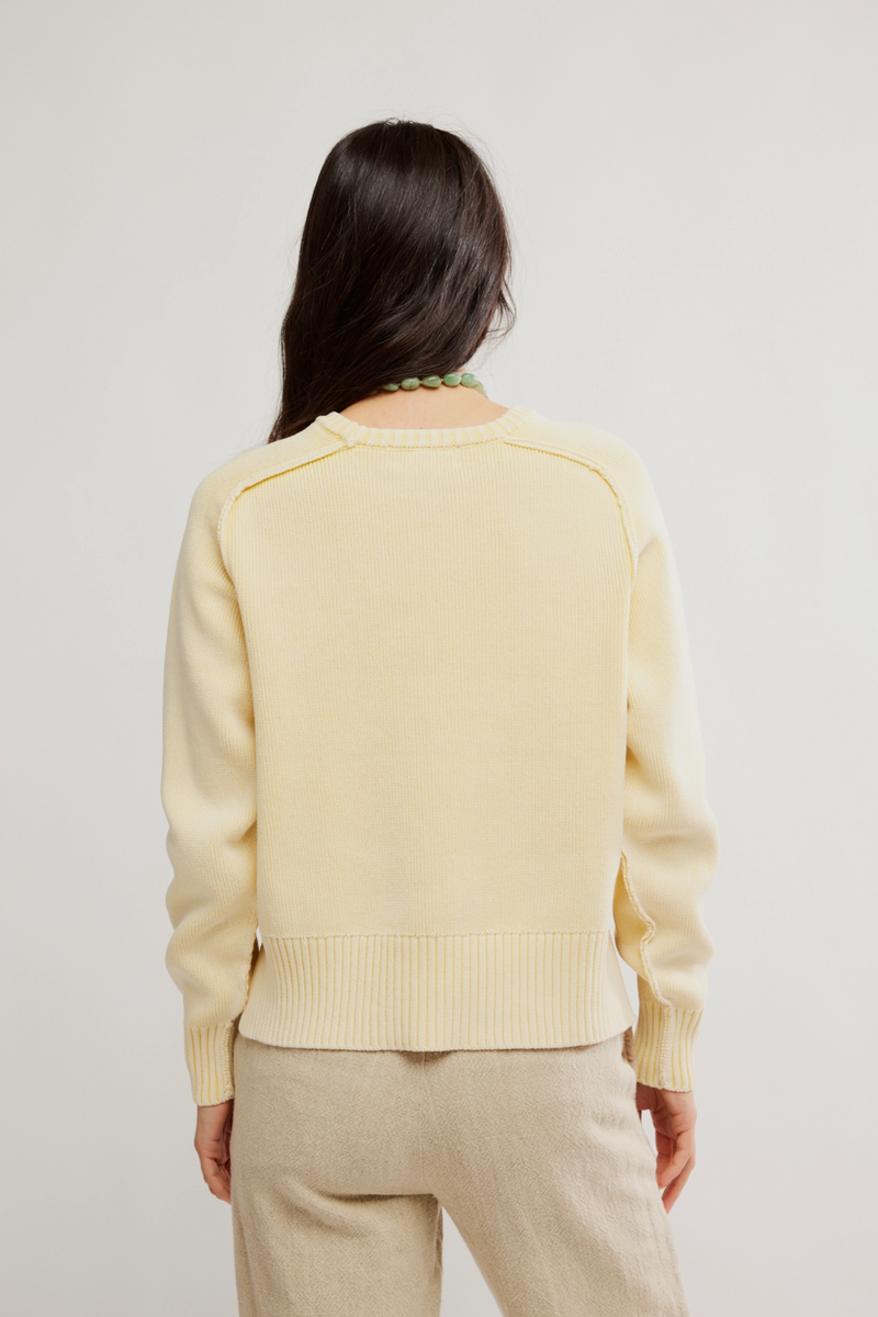 Spring Street Banana Cream Pullover