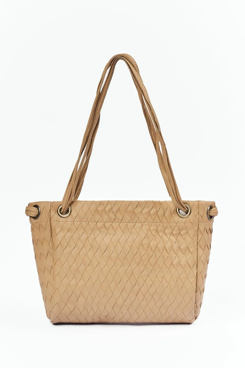 Lou Woven Bag - Sand