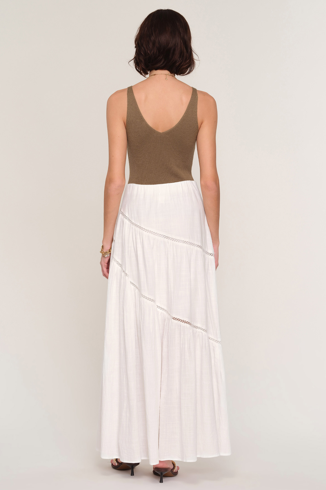 Frankie Eggshell Skirt