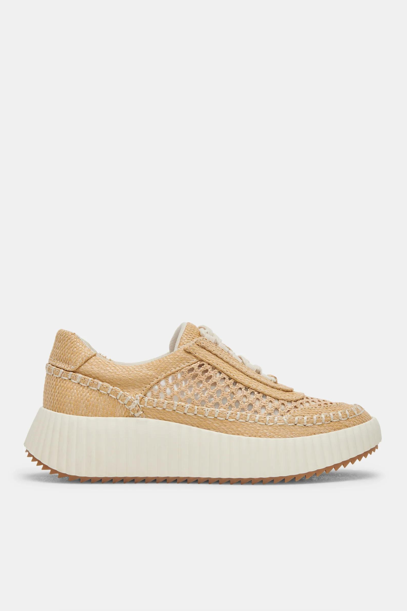 Dolen Natural Raffia Sneaker